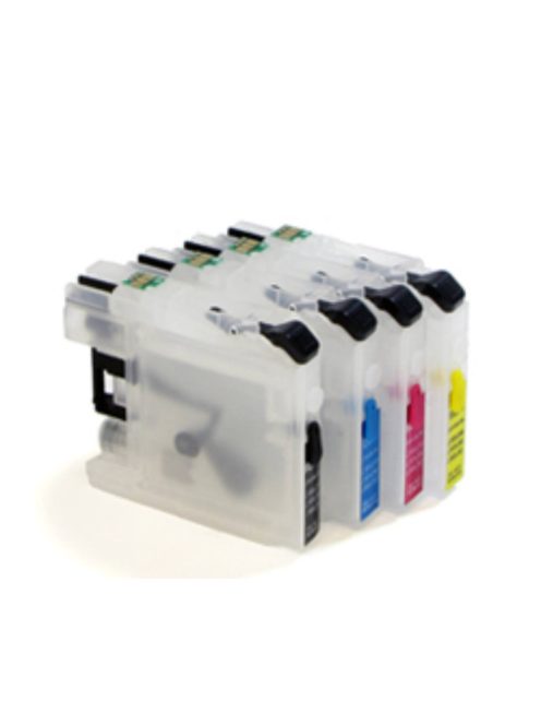 Brother LC123 Compatible Rechargeable Ink Cartridge (Without Ink)