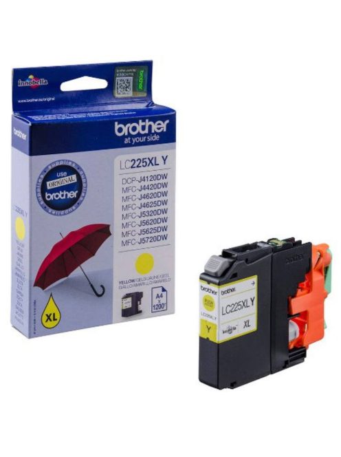 Brother LC225XLY Ink Cartridge (Original)
