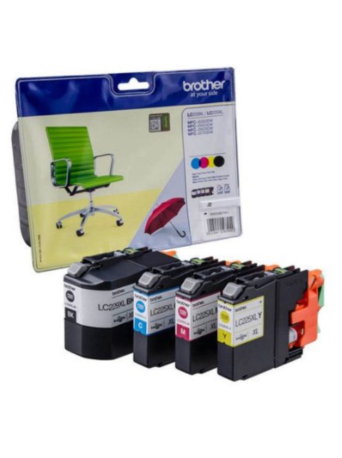 Brother LC229XLBKCMY Ink Cartridge Pack (Original)