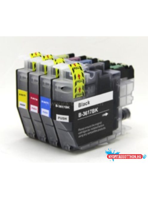 Utángyártott BROTHER LC3213 Black tintapatron IK