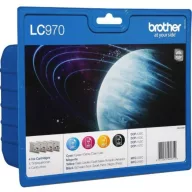 Brother LC970BKCMY Ink Cartridge Package (Original)