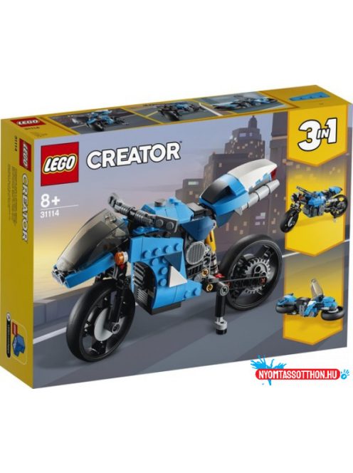 LEGO Creator Szupermotor 31114