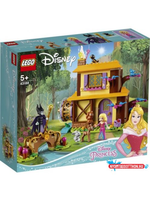 LEGO Disney Csipkerózsika erdei házikója 43188