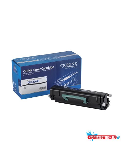 Lexmark X264H toner ORINK (utángyártott)