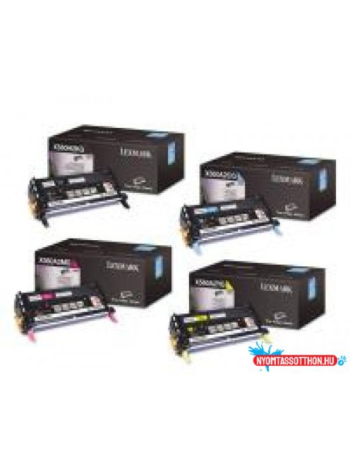 Lexmark X560 Toner Cyan 4.000 oldal (Eredeti) X560A2CG