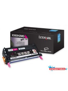  Lexmark X560 High Toner Magenta 10.000 oldal (Eredeti) X560H2MG
