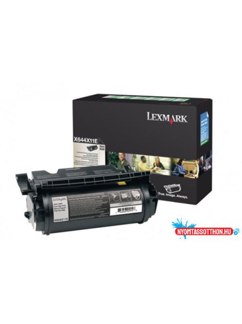 Lexmark X644/646 Extra High Return Toner 32.000 oldal (Eredeti) X644X11E