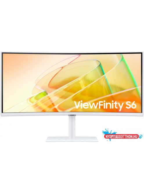 SAMSUNG 34" LS34C650TAUXEN ViewFinity S6 S65TC UWQHD VA 21:9 5ms monitor