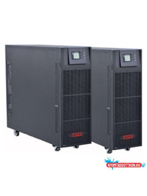 SPS MAX10kVA, with 20*12/7Ah battery.(up to 2x20) 3:3 fázis pf: 1.0 high frequence 400V50Hz