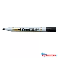 Táblamarker 2mm, kerek, Pentel fekete