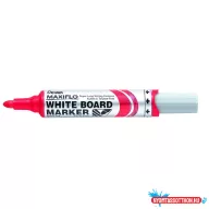 Táblamarker 2,5mm, kerek hegyû, Pentel Maxiflo piros
