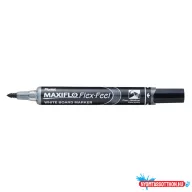   Táblamarker 1-5mm, hajlékony hegyû Pentel Maxiflo Flex Feel fekete