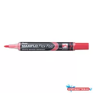  Táblamarker 1-5mm, hajlékony hegyû Pentel Maxiflo Flex Feel piros