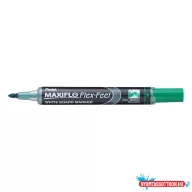   Táblamarker 1-5mm, hajlékony hegyû Pentel Maxiflo Flex Feel zöld