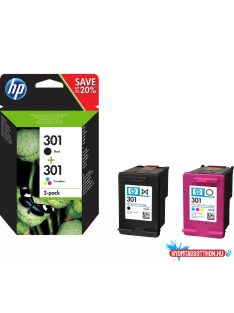 HP 301 Ink Cartridge Combo 2-Pack N9J72AE (Original)