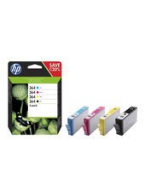 HP N9J73AE cartridge 4pack No.364 (Original)