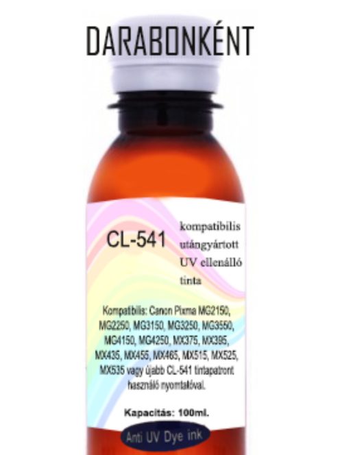 New generation of remanufactured UV-resistant CL-541 / PG-540 ink, 100ml