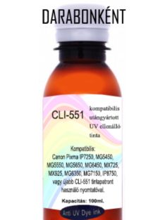   New generation of remanufactured UV resistant PGI-550 / CLI-551 ink, 100ml