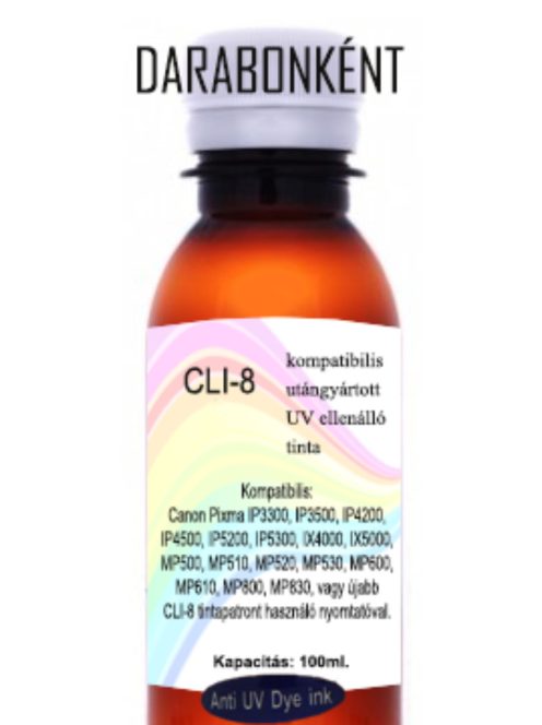 New generation of aftermarket UV resistant PGI-5 / CLI-8 ink, 100ml