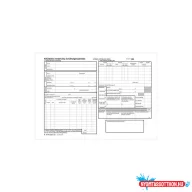   Belföldi kiküldetési rendelvény és költségelszámolás 25x2lapos tömb A4, fekvõ B.18-70/UJ/V