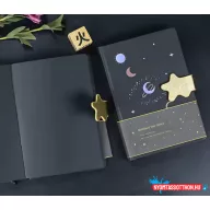Keményfedeles asztro stílusú notesz (B6)