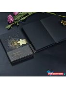 Keményfedeles asztro stílusú notesz (B6)