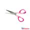 Olló, 14cm, hegyes, iskolai, ergonomikus, Nebulo