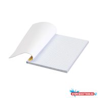 Önátírótömb A5, 50x2lap, franciakockás