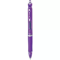   Golyóstoll, 0,25 mm, nyomógombos, PILOT "Acroball", lila