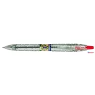   Golyóstoll, 0,27 mm, nyomógombos, PILOT "B2P EcoBall", piros