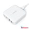 Choetech 2*USB-C+2*USB-A (4port,asztali,100W,fehér,GAN), töltő