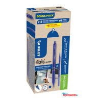   Rollertoll, 0,35 mm, törölhető, nyomógombos, PILOT "Frixion Clicker, Bonus Pack", kék + betét