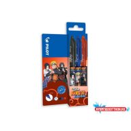   Rollertoll készlet, 0,35 mm, törölhető, kupakos, PILOT "Frixion Ball Naruto", 3 különböző szín