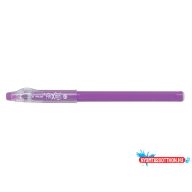   Rollertoll, 0,35 mm, kupakos, PILOT "Frixion Ball Stick", világoslila