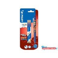   Rollertoll, 0,35 mm, törölhető, nyomógombos, PILOT "Frixion Clicker Naruto", kék + betét