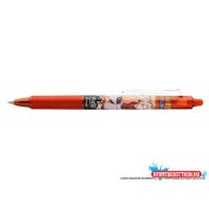   Rollertoll, 0,35 mm, törölhető, nyomógombos, PILOT "Frixion Clicker Naruto", piros