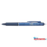   Rollertoll, (0.5) 0,25 mm, törölhető, nyomógombos, PILOT "Frixion Clicker", tintakék