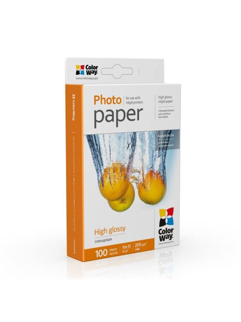 Photo Paper PrintPro high glossy 200 g / m², 10х15, 100 sheets PGE2001004R