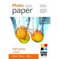   Photo Paper ColorWay PrintPro high glossy 200 g / m², 13x18cm, 100 sheets PG2001005R