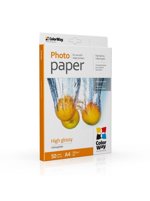 COLORWAY Hi Glos Ph paper A4 230g50db