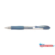   Zseléstoll, 0,32 mm, nyomógombos, PILOT "G-2 Metallic", kék