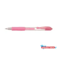   Zseléstoll, 0,32 mm, nyomógombos, PILOT "G-2 Pastel", rózsaszín