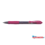  Zseléstoll, 0,32 mm, nyomógombos, PILOT "G-2", rózsaszín