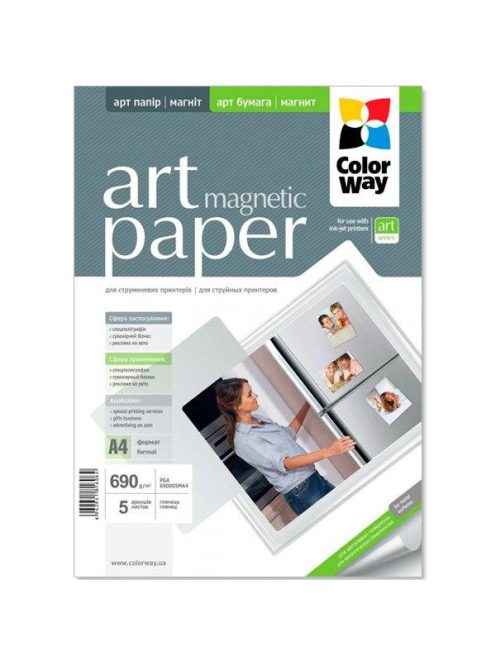 Photo paper ART glossy magnetic 690g / m A4 5 sheet PGA690005MA4