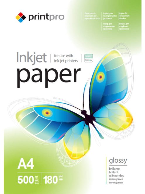 Photo Paper ColorWay PrintPro high glossy 180 g / m², A4, 500 sheets