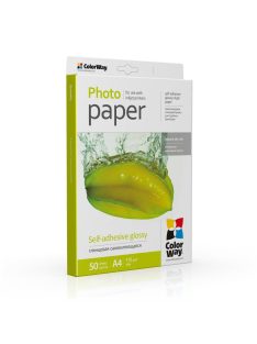   Fotópapír ColorWay fényes öntapadó fotópapír 115 g / m², A4, 50 lap (PGS1158050A4)