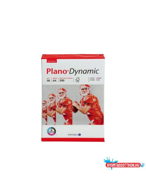 Másolópapír A4, 90g, Plano Dynamic 500ív/csomag,