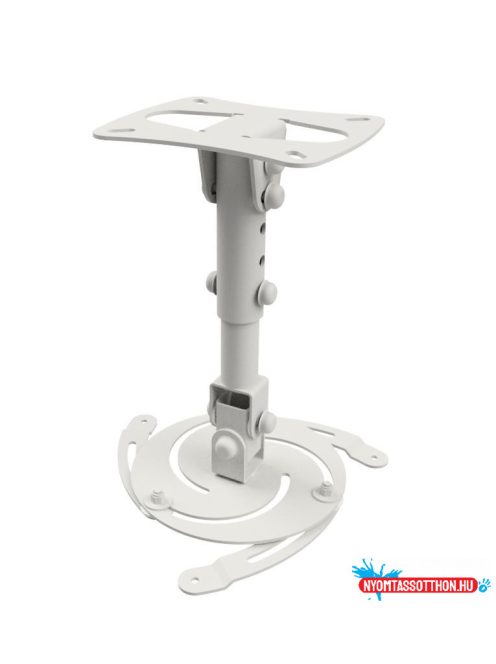 Universal Projector Ceiling Mount (3 fixing points), white