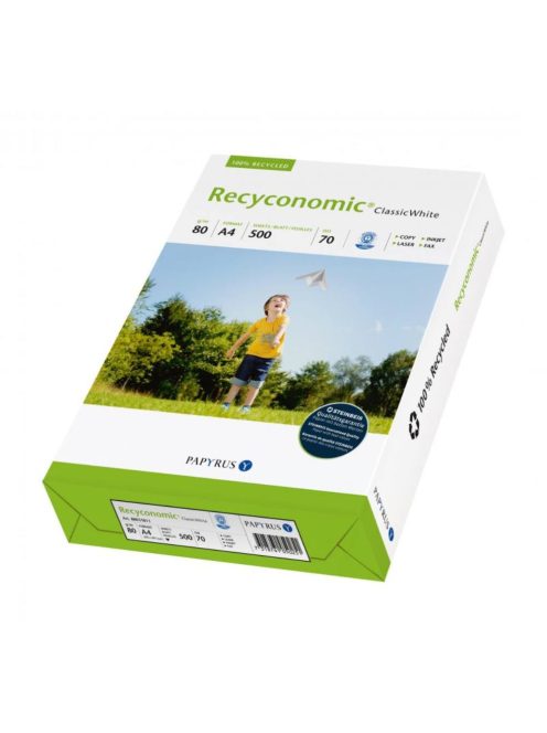 A / 4 Recyconomic Classic White 80g. recycled copy paper