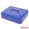 Pénzkazetta fém 300x90x240mm nagy Bluering(R) kék